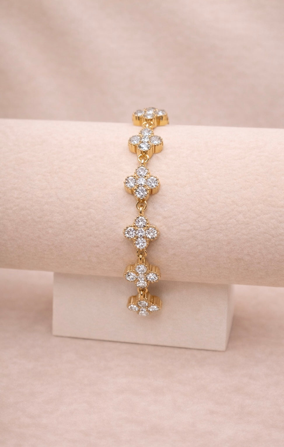 Bracelet Trèfles Or