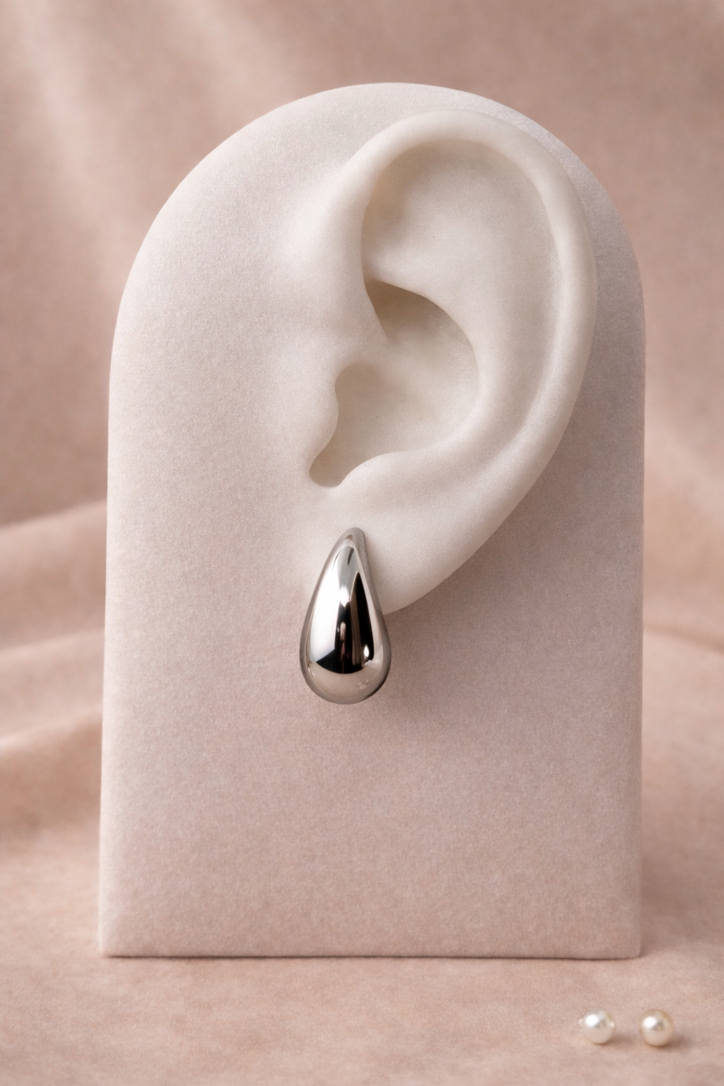 Boucle Goutte d'Argent