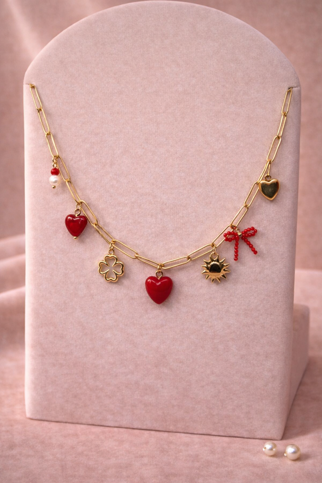 Collier Cœur de Cerise OR